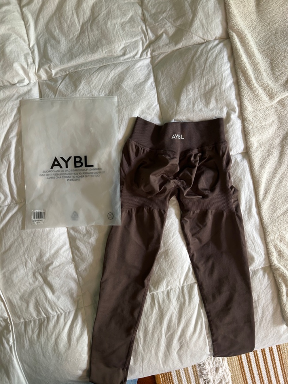 AYBL Adapt Brown Active Leggings- Brand New!